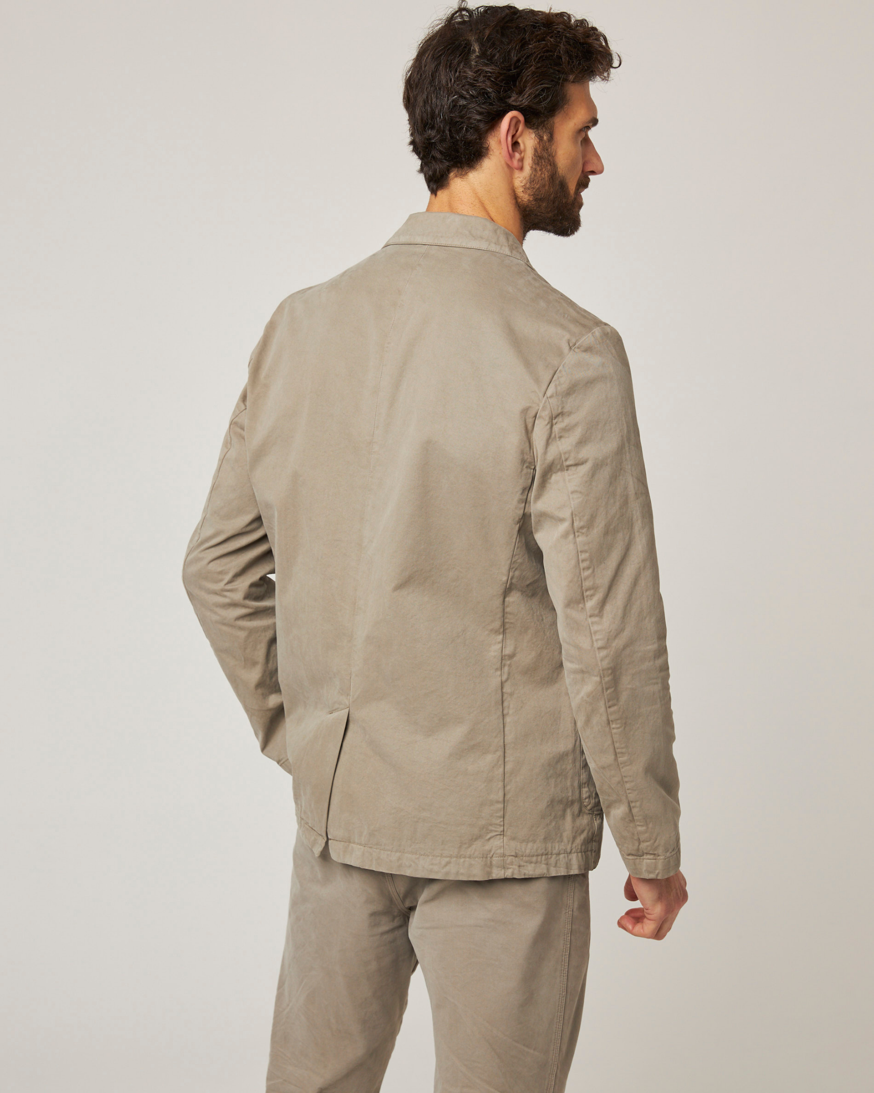 Image of model wearing Belmont Blazer. 