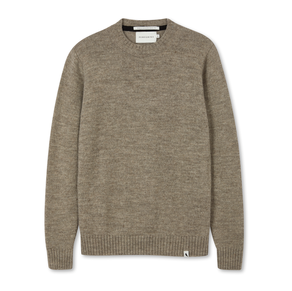 Image of model wearing Makers Stitch Jumper. 