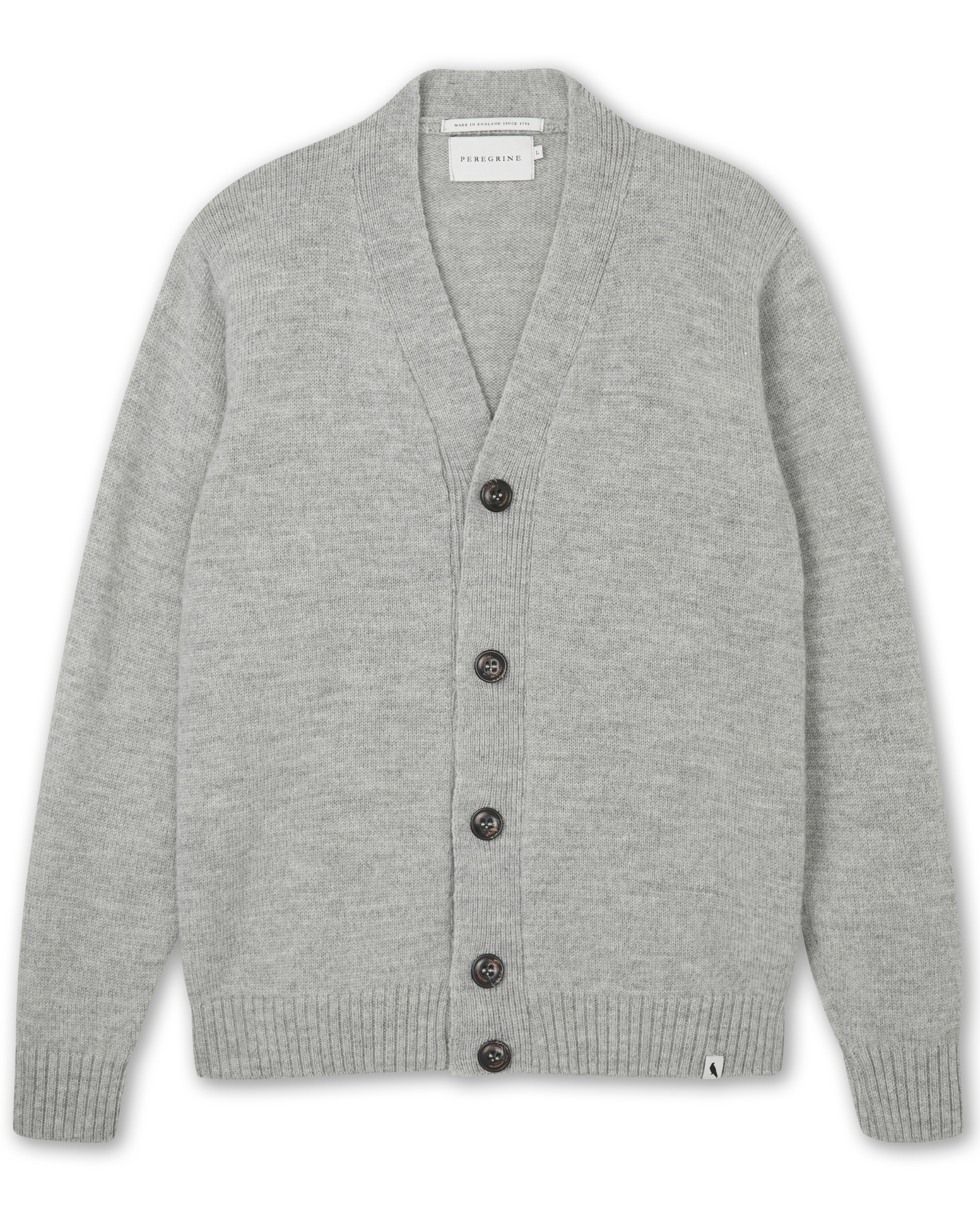 Image of model wearing Makers Cardigan. 
