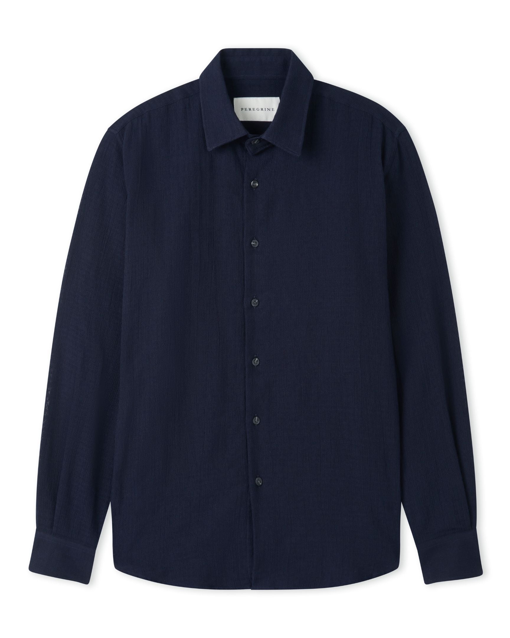 Image of model wearing Resort Shirt. 
